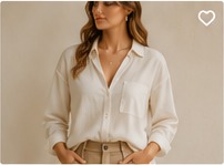 Camisa Oversized Linho