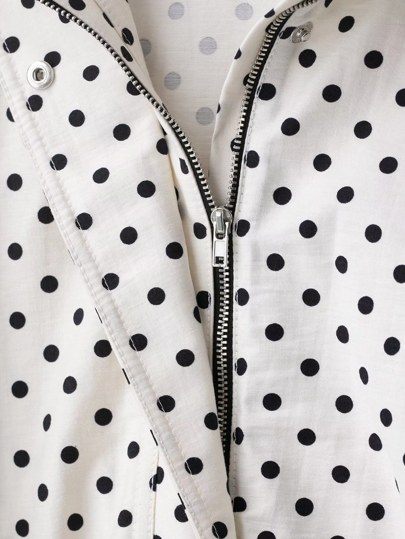 Conjunto Estampado Casual Poá