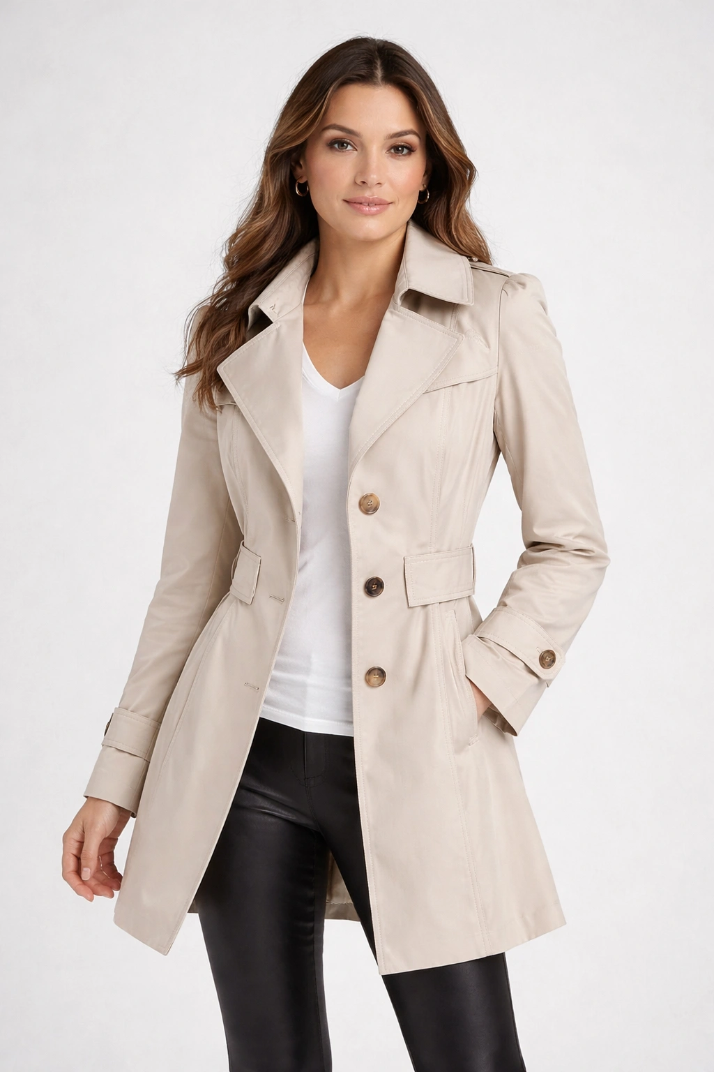 Trench Coat Acinturado