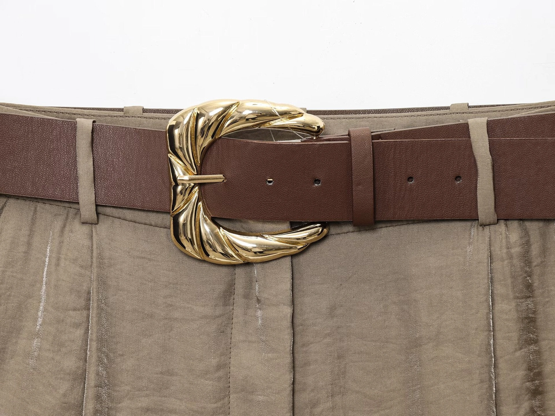 Calça Pantalona Cintura Alta
