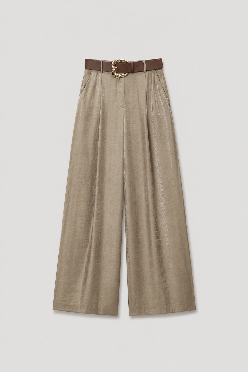 Calça Pantalona Cintura Alta