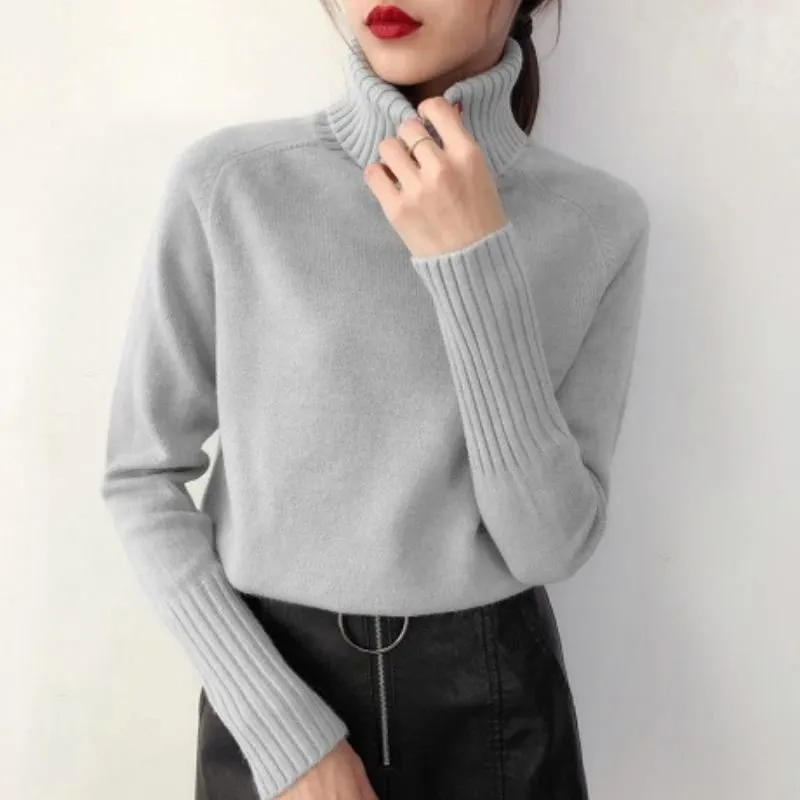 Blusa Caxemira Gola Alta - Imagem 3