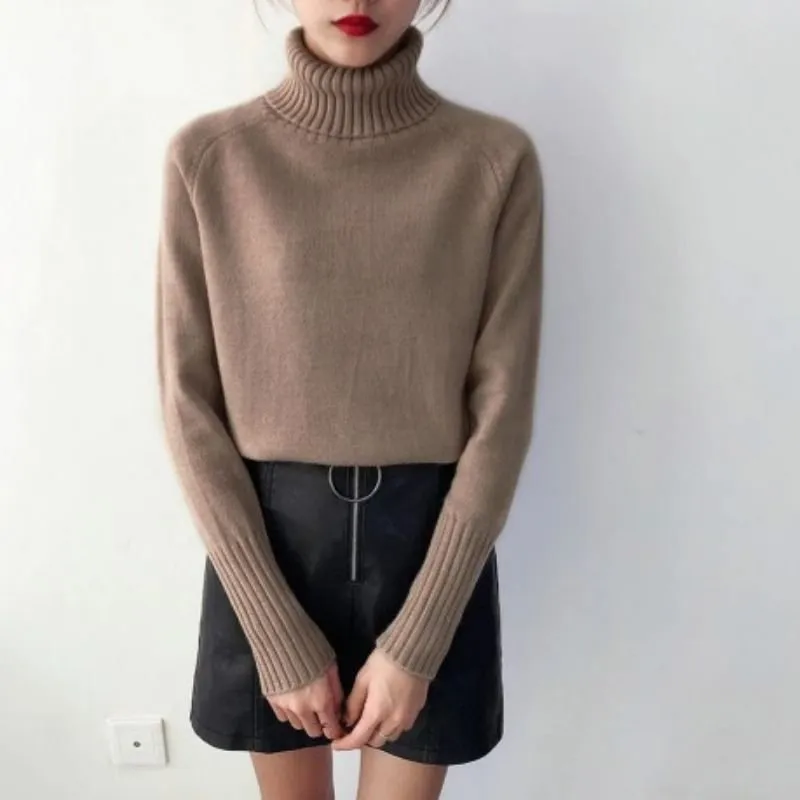 Blusa Caxemira Gola Alta - Imagem 4