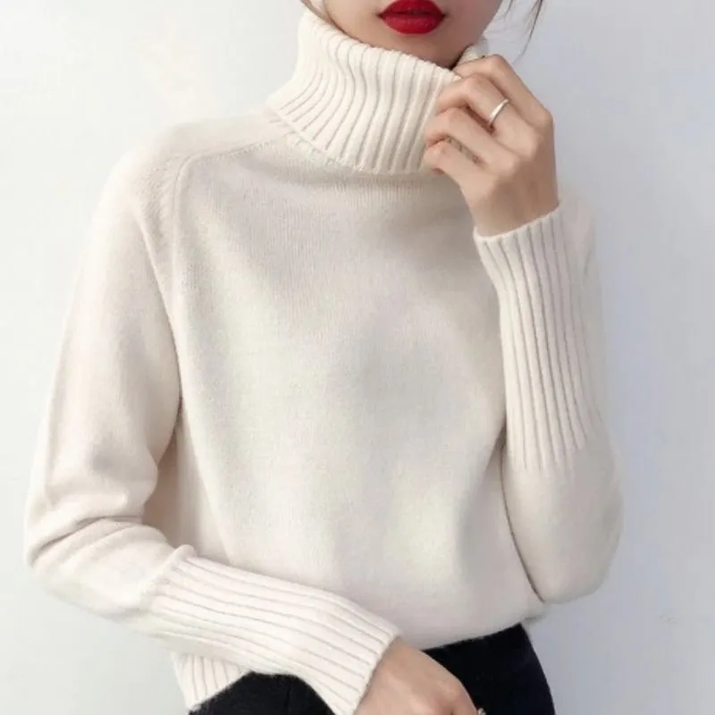 Blusa Caxemira Gola Alta - Imagem 5