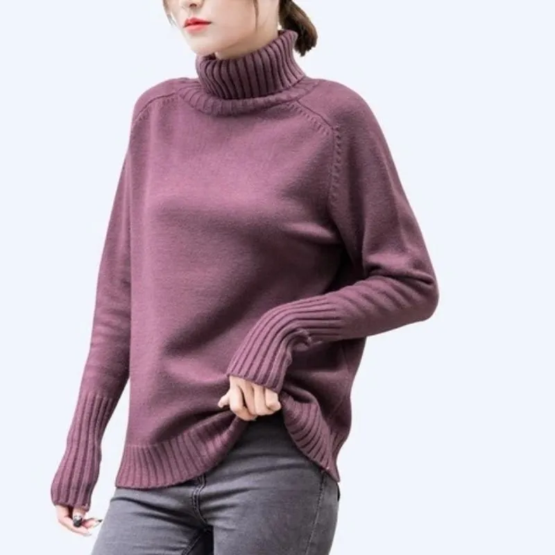 Blusa Caxemira Gola Alta - Imagem 8