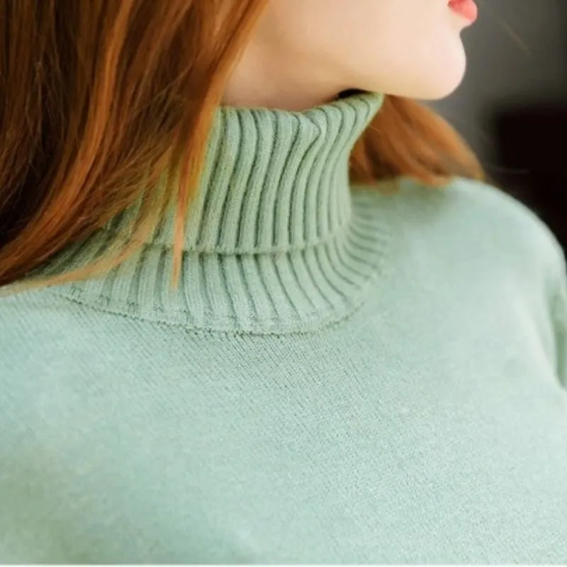 Blusa Caxemira Gola Alta - Imagem 9