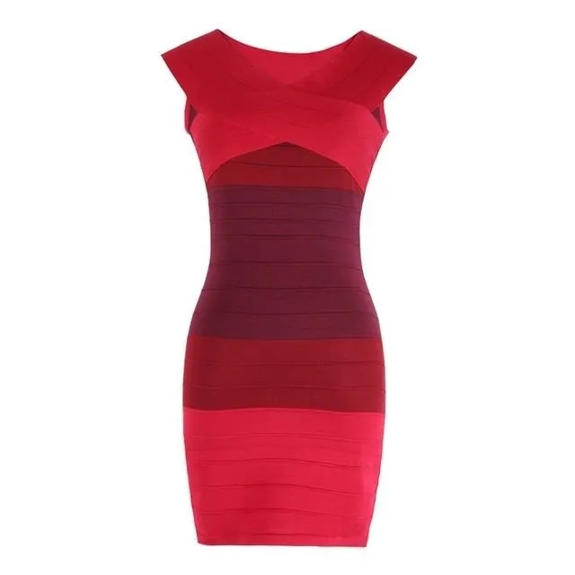 Vestido Bandagem Vermelho - Imagem 4