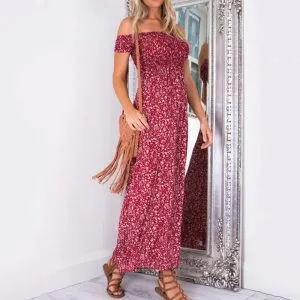Vestido Floral Ciganinha