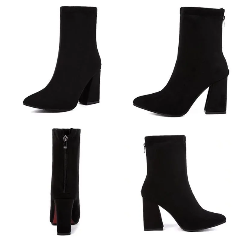 Bota Meia Salto Grosso - Imagem 10