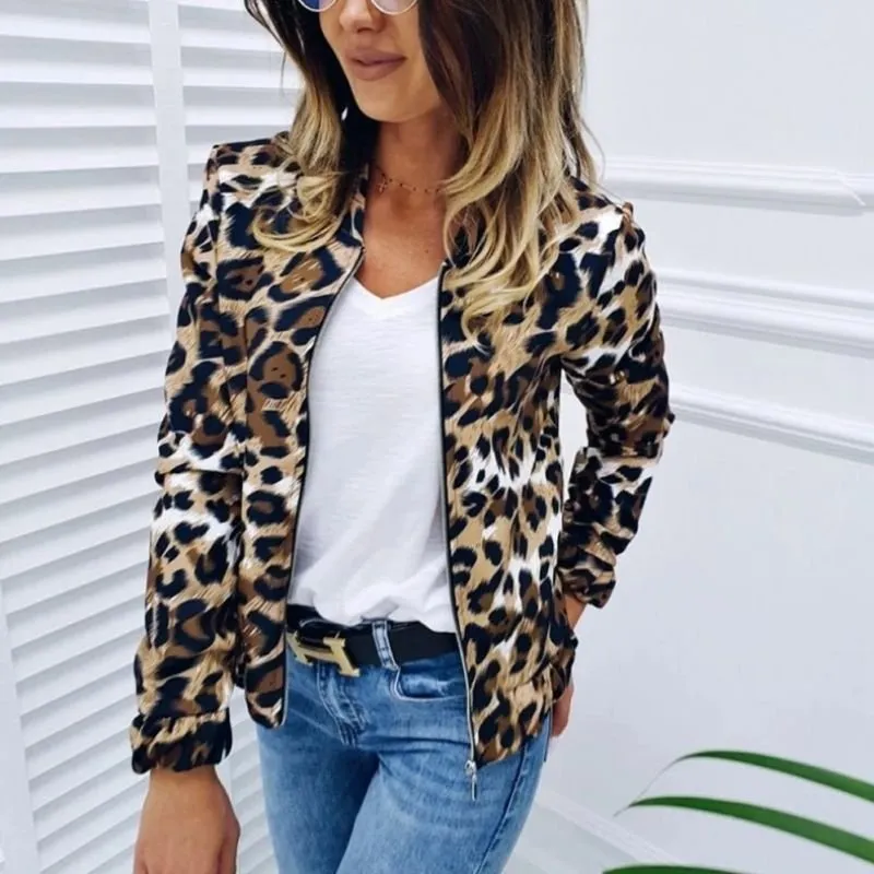 Jaqueta Estampada Animal Print - Imagem 4