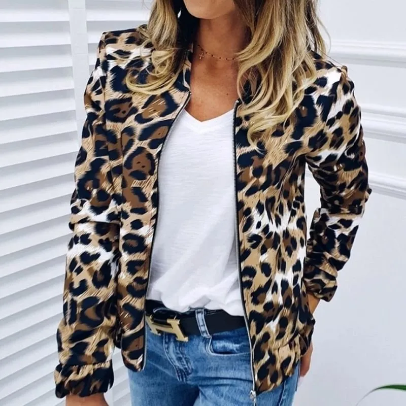 Jaqueta Estampada Animal Print