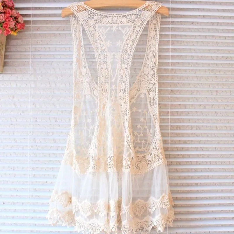 Túnica de Renda Decotada - Imagem 3