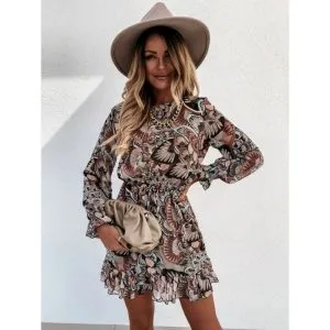 Vestido Curto Boho