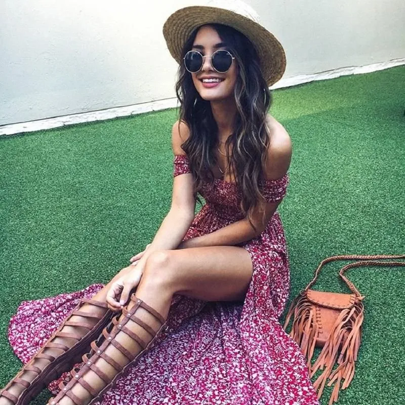 Vestido Floral Ciganinha - Imagem 4