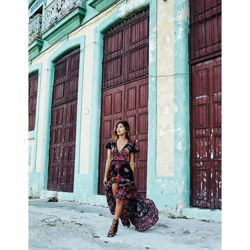 Vestido Maxi Vintage - Imagem 6