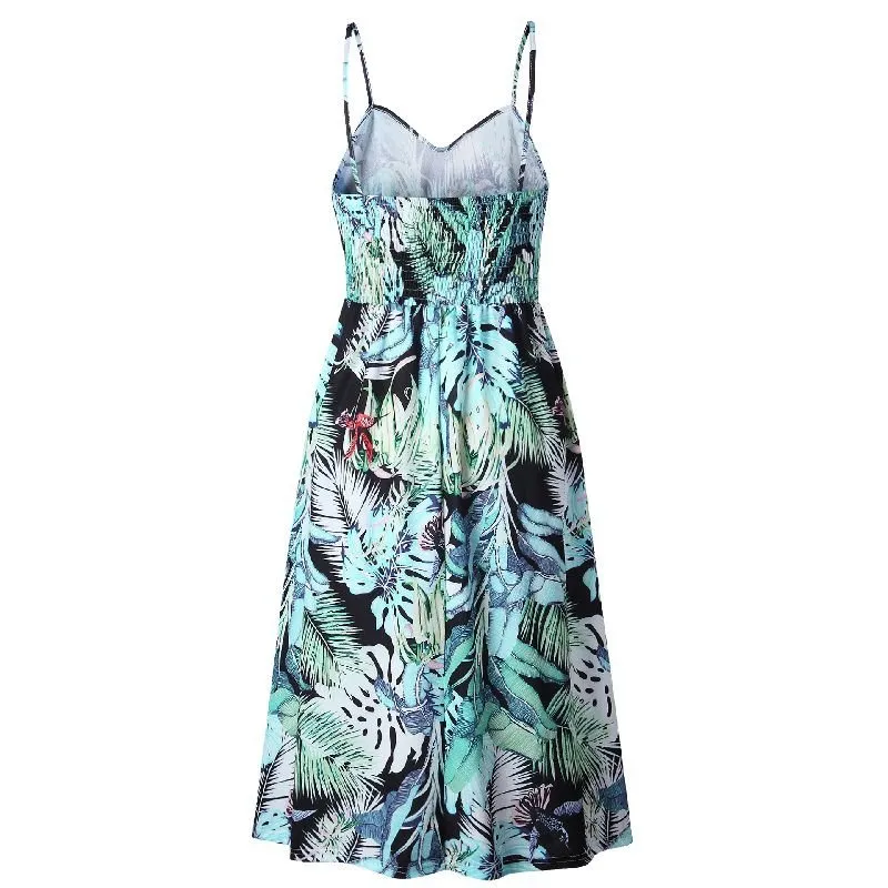 Vestido Midi Folhagens - Imagem 9