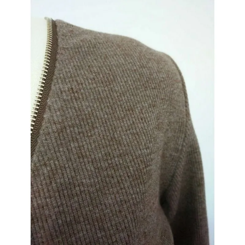 Vestido Zíper Manga Longa - Imagem 9