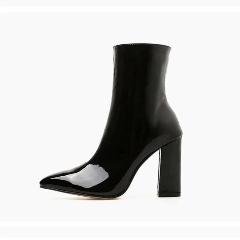 Bota Cano Médio Preta - Imagem 6