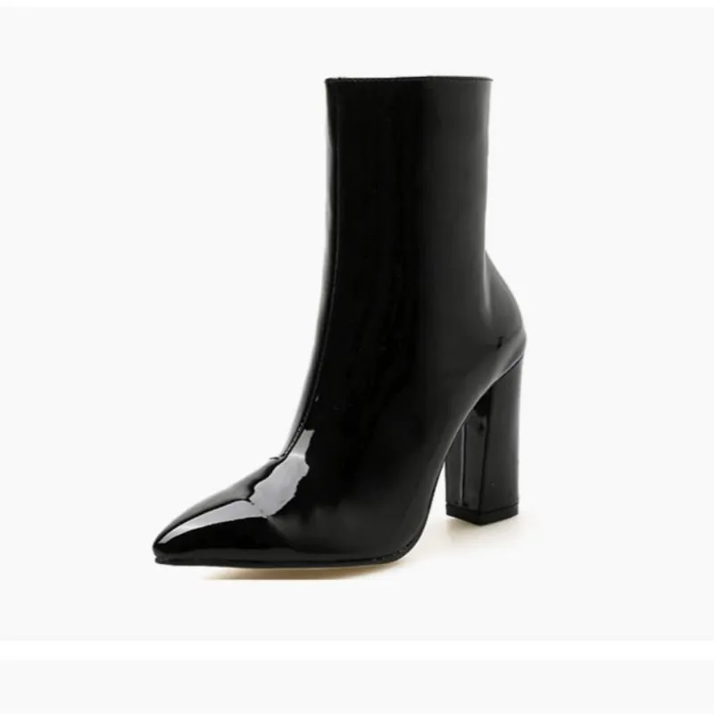 Bota Cano Médio Preta - Imagem 7