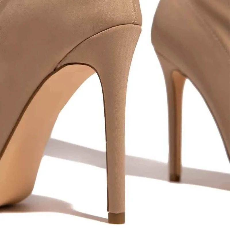 Bota Cano Médio Stretch - Imagem 5