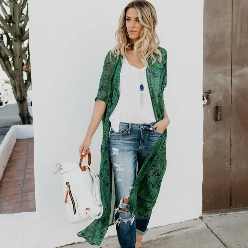 Kimono Longo Green - Imagem 4