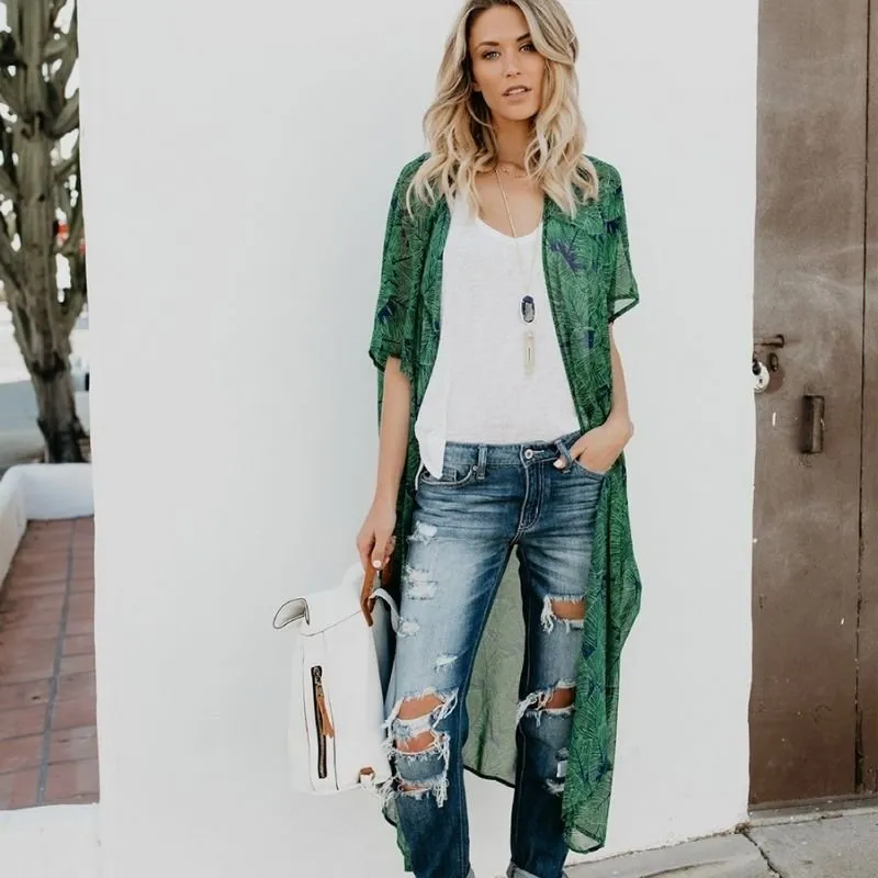 Kimono Longo Green - Imagem 5