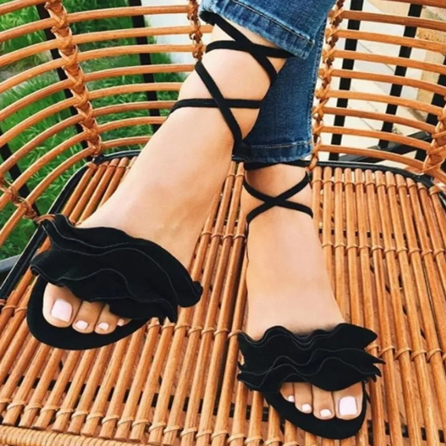 Rasteira Flor Gladiador - Imagem 6