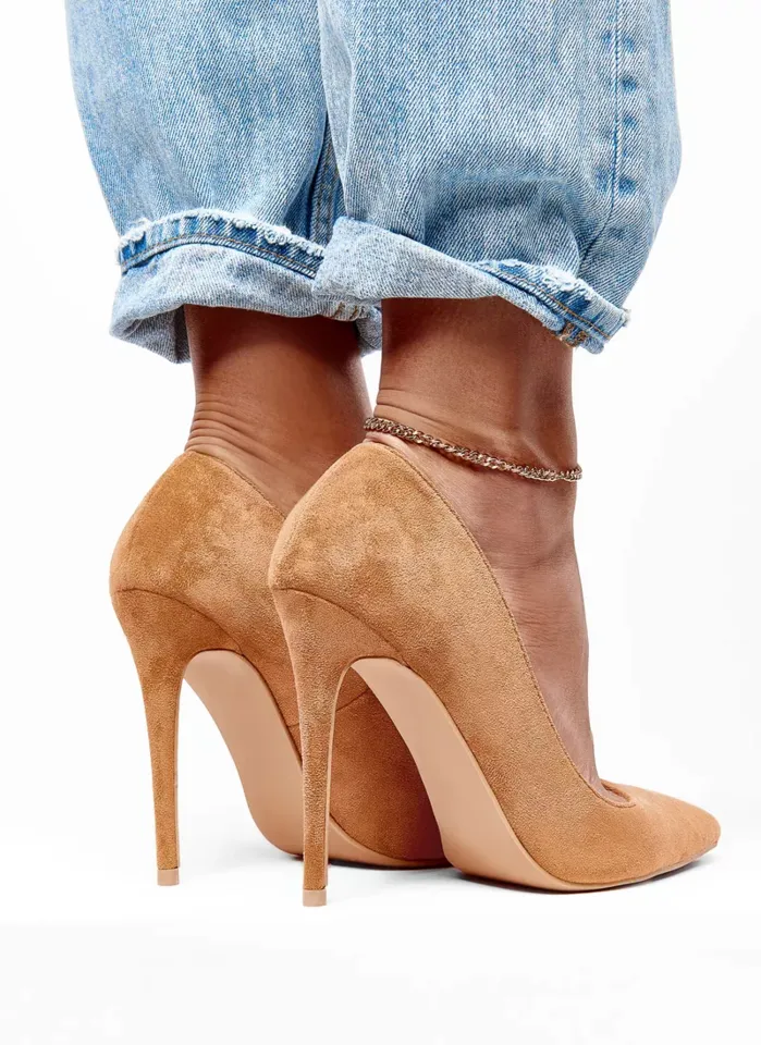 Scarpin Couro Camurça - Imagem 15