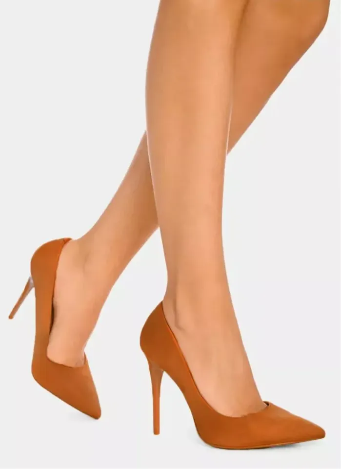 Scarpin Couro Camurça - Imagem 2