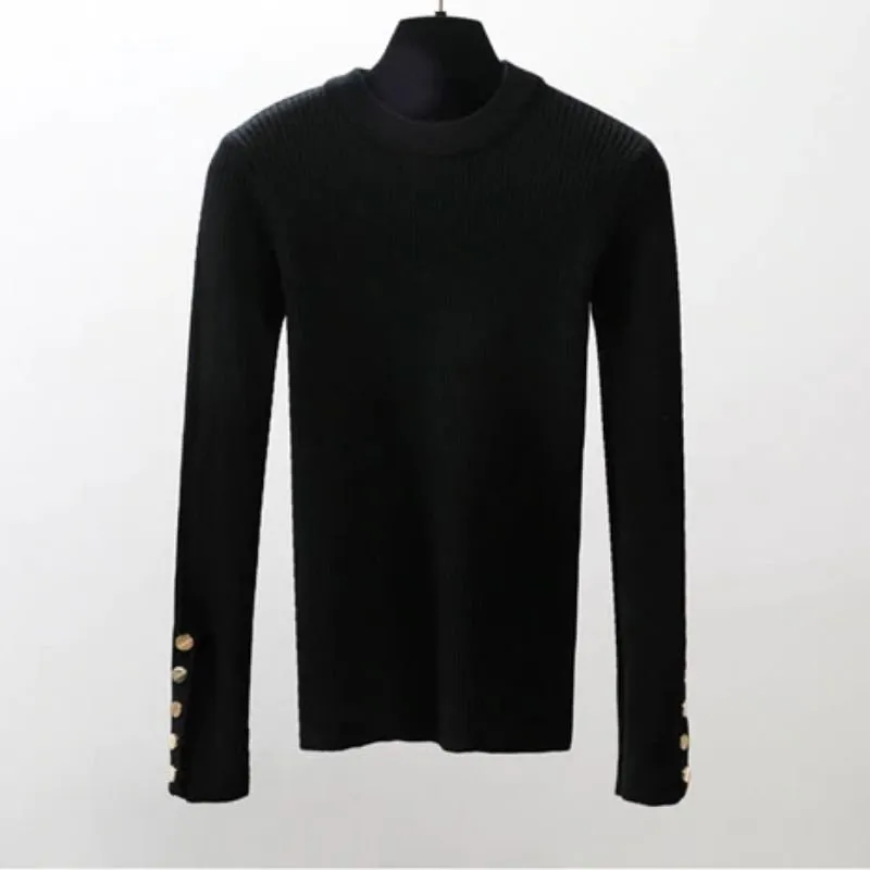 Suéter Detalhe Dourado - Imagem 6