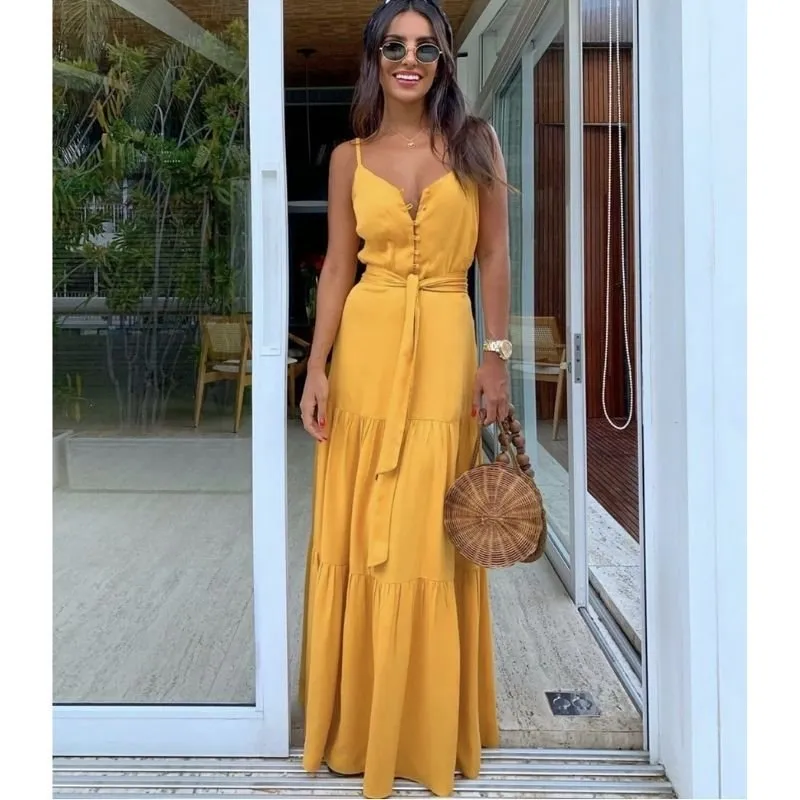 Vestido Longo Chiffon