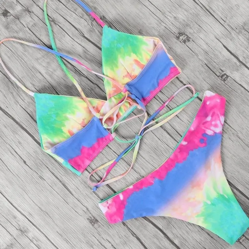 Biquíni Tie Dye Top - Imagem 2