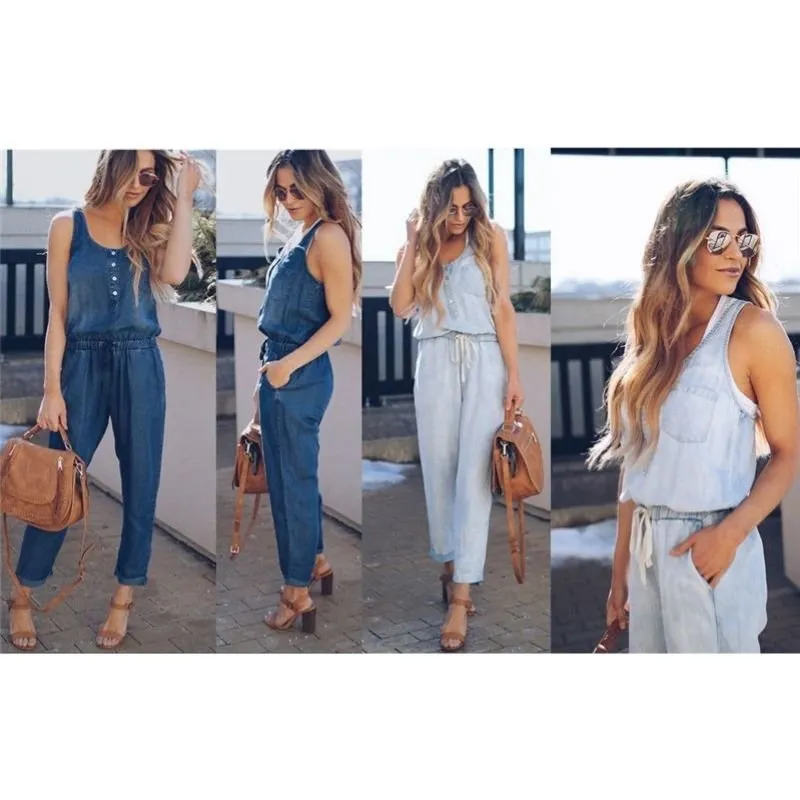 Macacão Denim Botões - Imagem 6