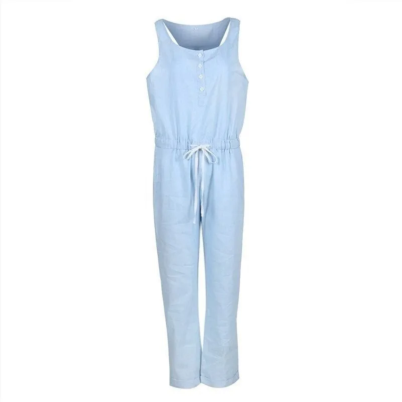 Macacão Denim Botões - Imagem 8