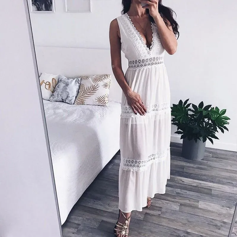 Vestido White Decotado - Imagem 3