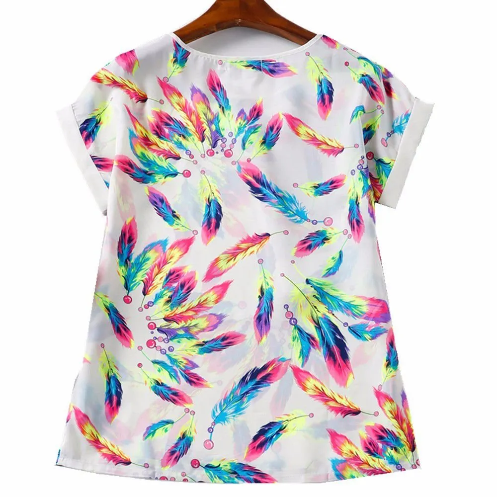 Blusa de Penas Coloridas - Imagem 3