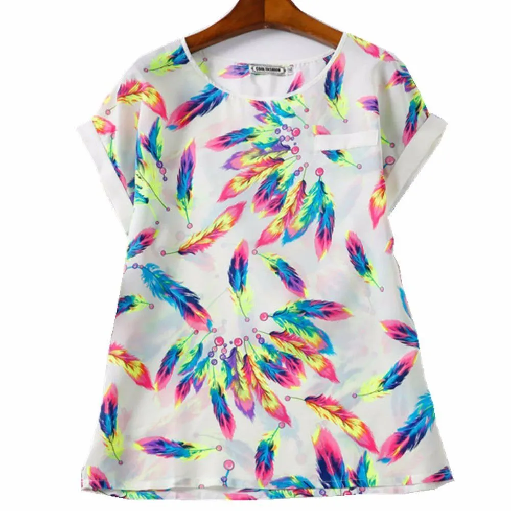 Blusa de Penas Coloridas - Imagem 2