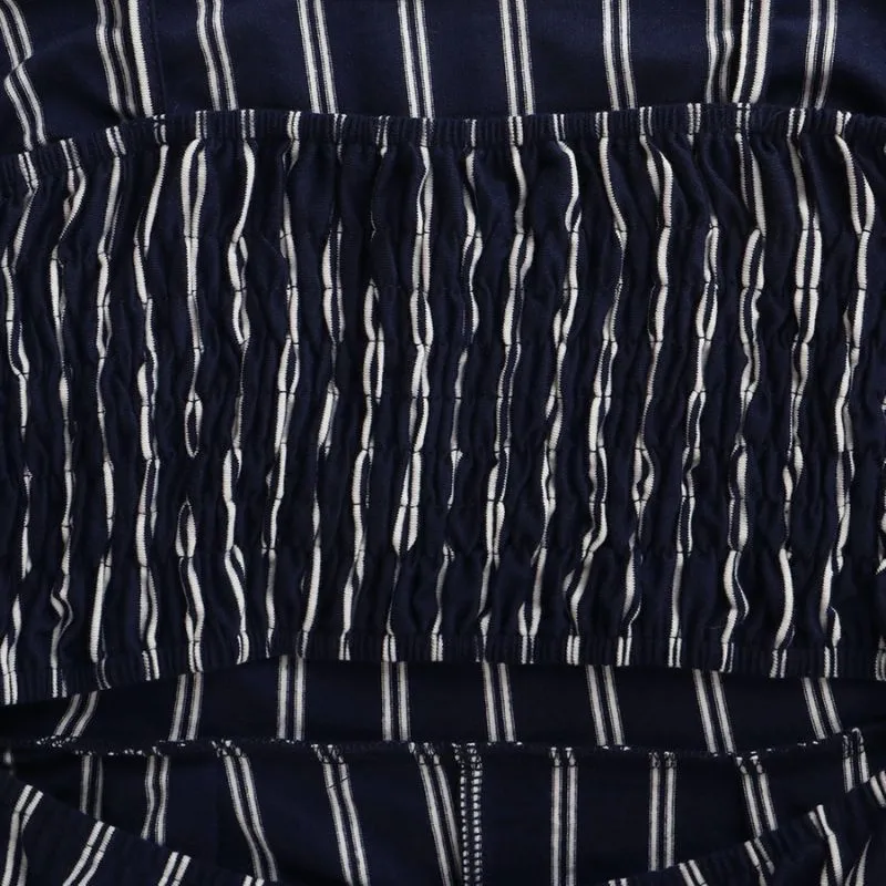 Macacão Marinho Listrado - Imagem 8