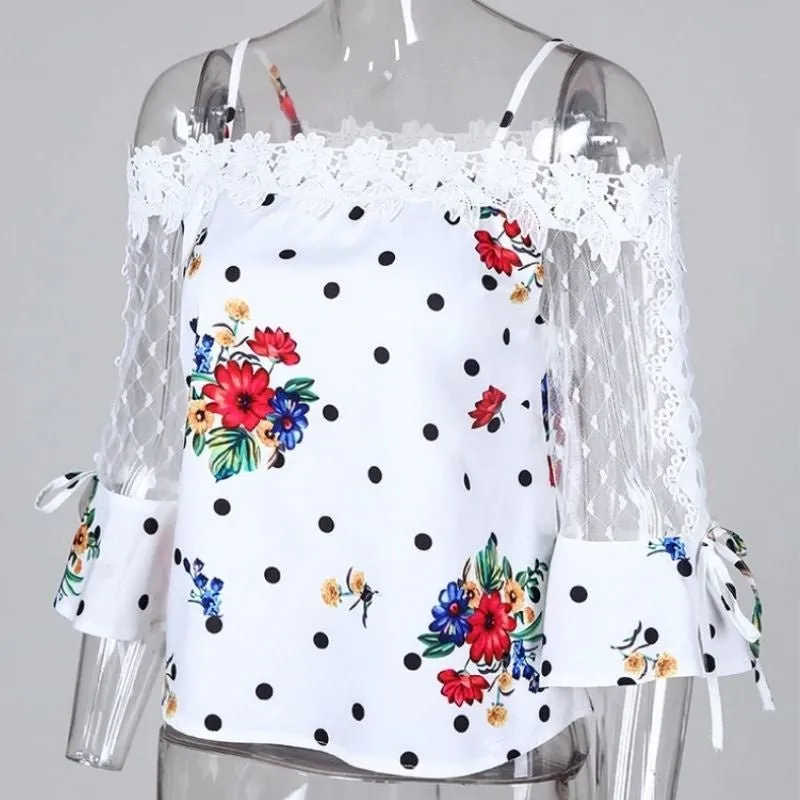 Blusa Floral Poá - Imagem 2