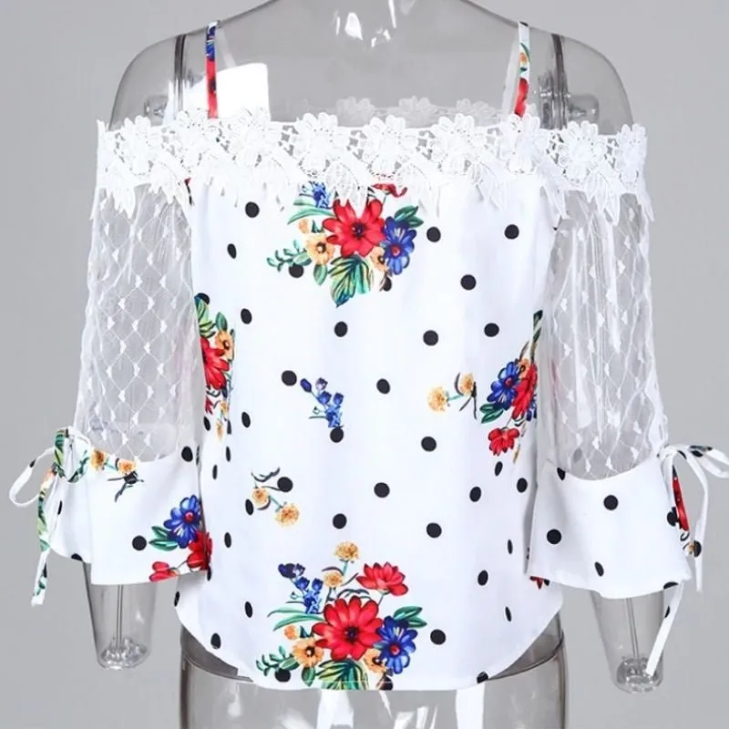 Blusa Floral Poá - Imagem 3