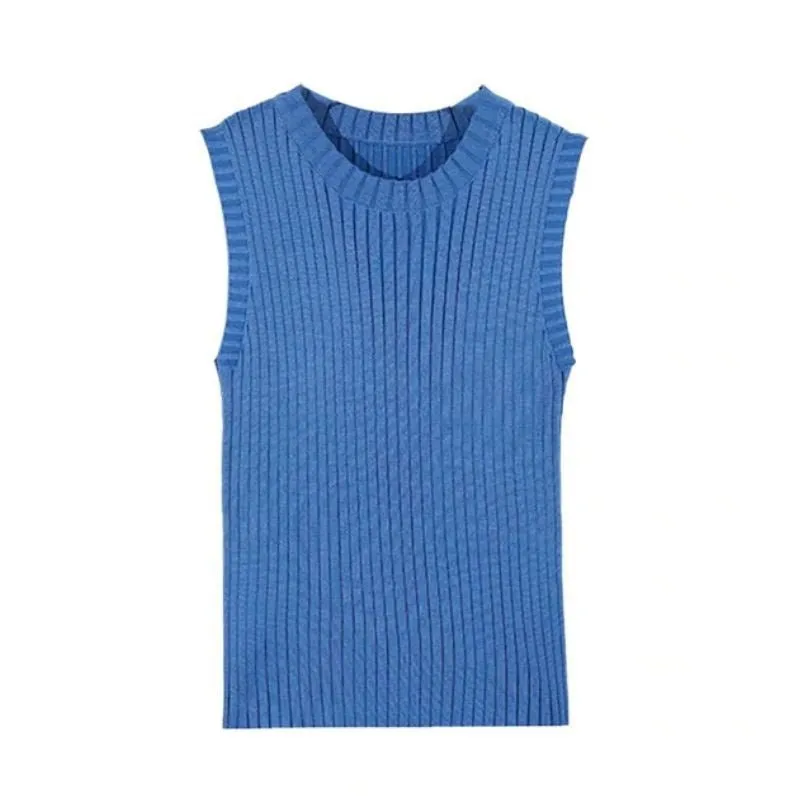 Blusa Sem Mangas Canelada - Imagem 6