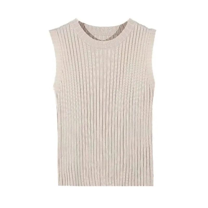 Blusa Sem Mangas Canelada - Imagem 7