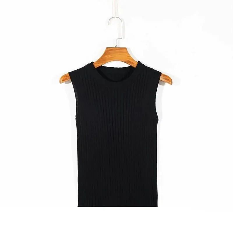 Blusa Sem Mangas Canelada - Imagem 10