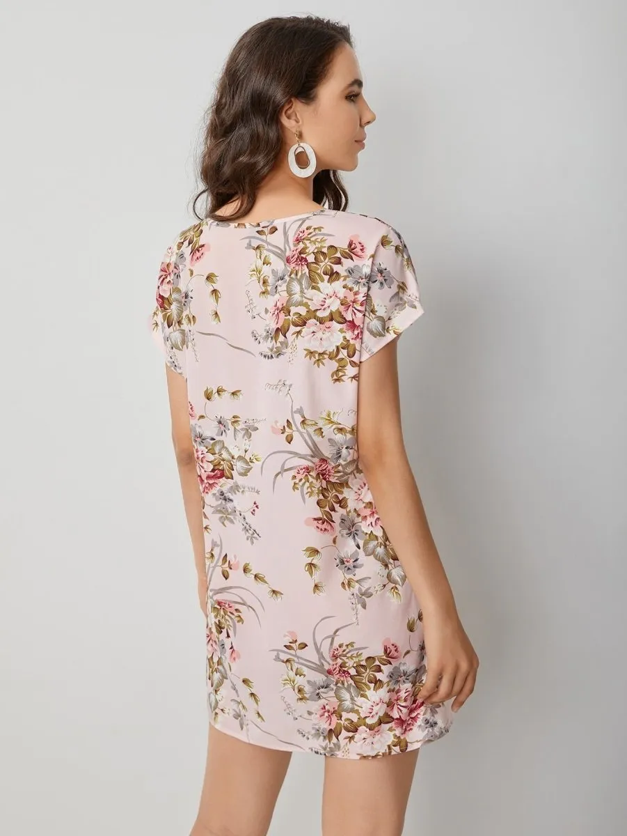 Vestido Curto Floral Elegante - Imagem 9