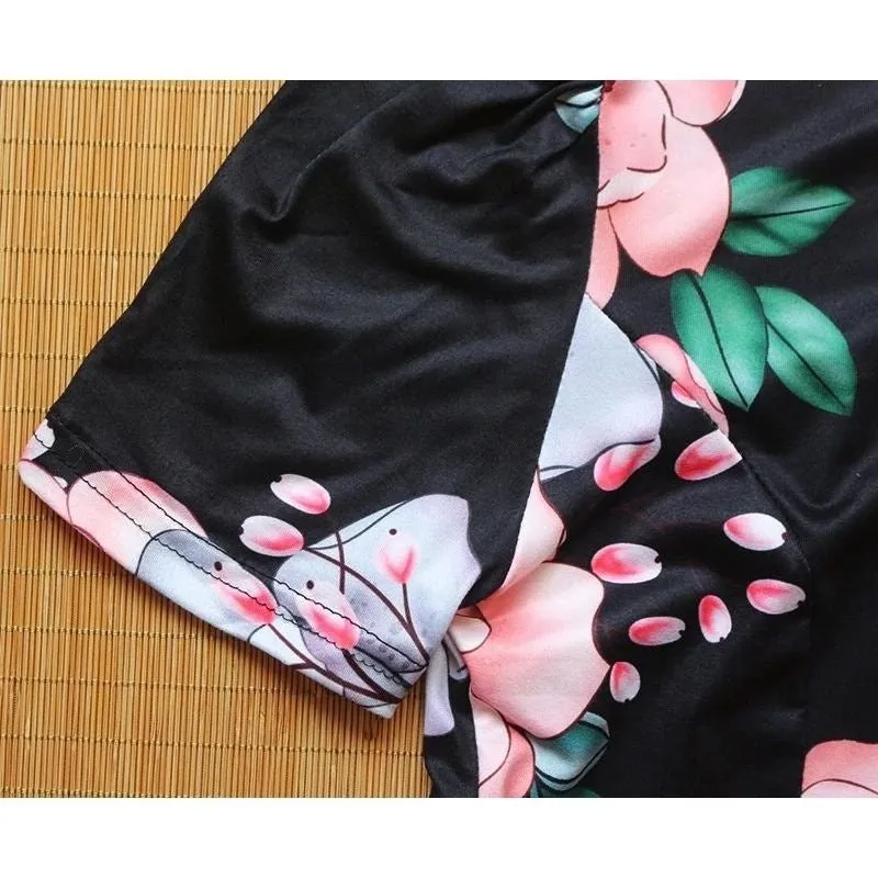 Vestido Floral Gola Alta - Imagem 10