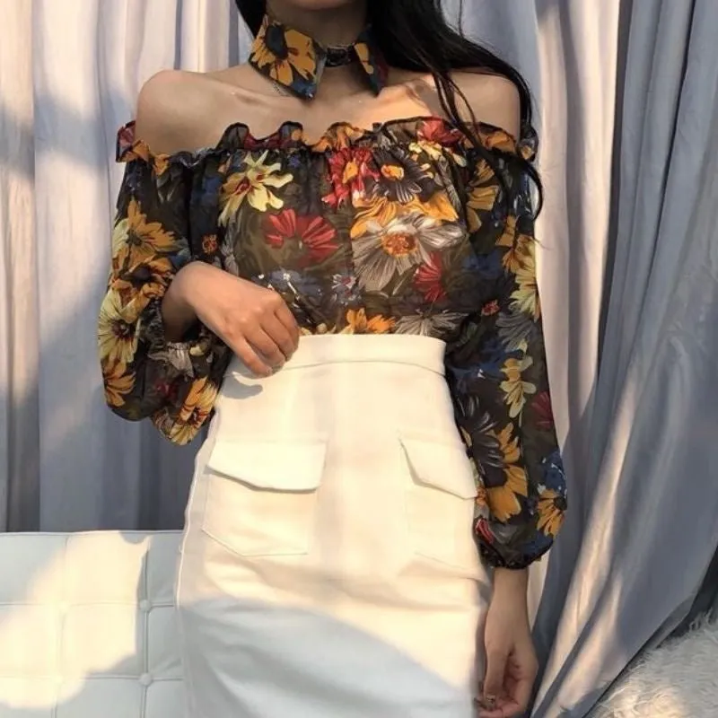 Blusa Ombro a Ombro com Gola - Imagem 3