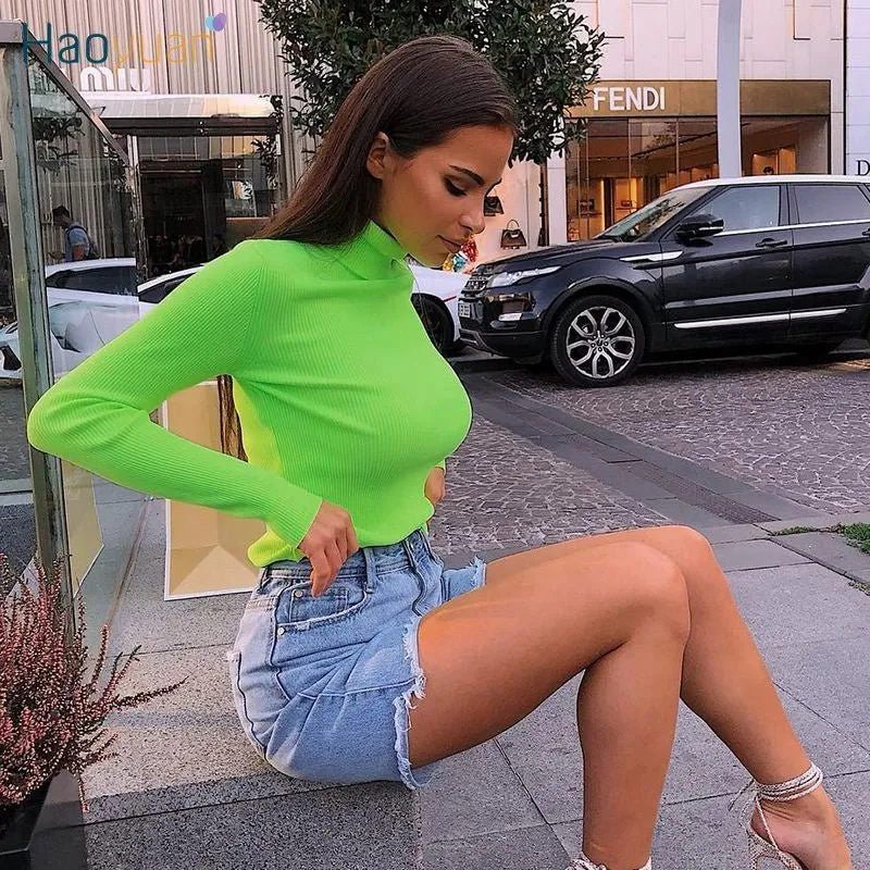 Blusa Gola Alta Neon - Imagem 2