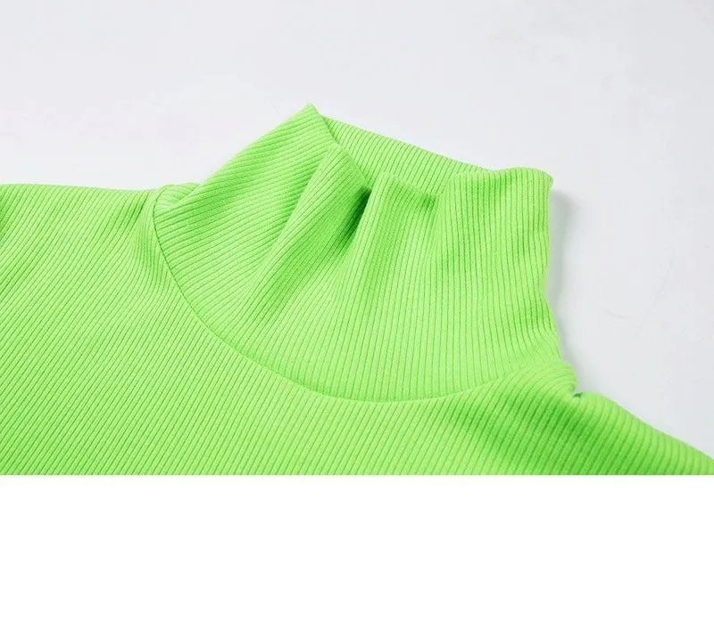 Blusa Gola Alta Neon - Imagem 6