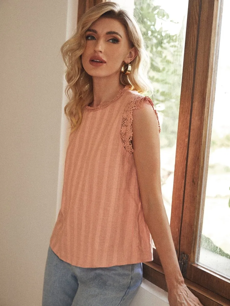 Blusa Rendinhas Manga Borboleta - Imagem 9