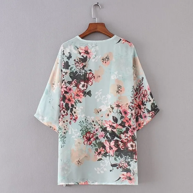 Kimono Floral - Imagem 4